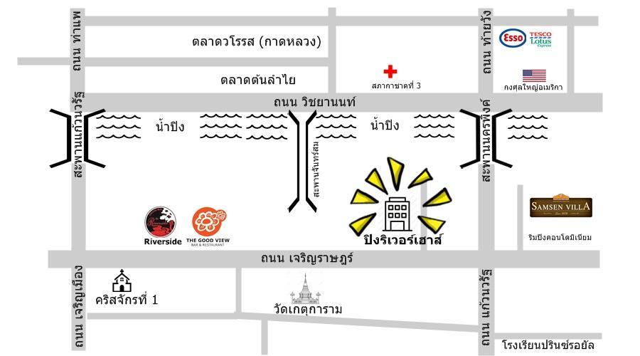 Ping River House Chiang Mai Bagian luar foto